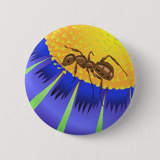 50 mier ronde button 5,7 cm (Voorkant)