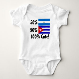 50% Nicaraguan 50% Cubaan 100% Cute Romper