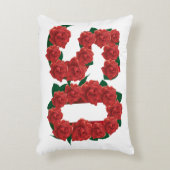 50 nummer 50e verjaardag Accent Pillow Kussen (Voorkant(Verticaal))