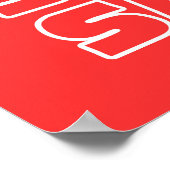 50% Off Sale Teken, Winkel Signage, Rood Verkoop Poster (Hoek)