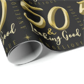50 & op zoek naar goede gouden verjaardag cadeaupapier (Rol Hoek)