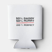50% papa 50% mama 100% perfect blikjeskoeler (Achterkant)