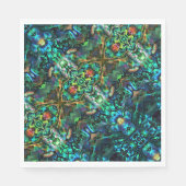 50 papieren servetten Abalone (Voorkant)