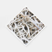 50 Papieren servetten Elk Antlers (Hoek)