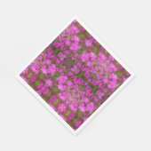 50 papieren servetten Paarse Rhododendron (Hoek)