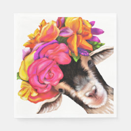 50 papieren servetten - Posey de Geit