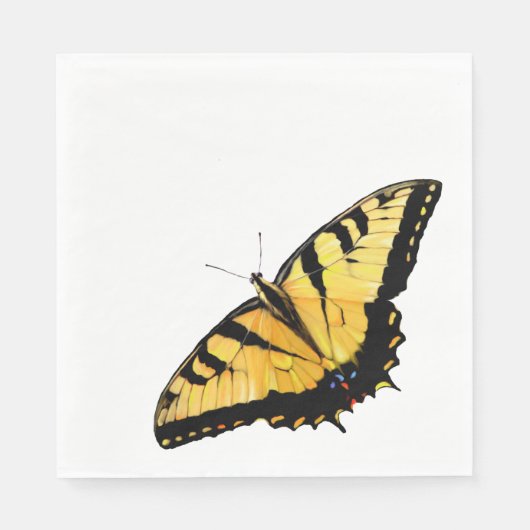 50 Papieren servetten Tijger Swallowtail (Voorkant)