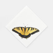 50 Papieren servetten Tijger Swallowtail (Hoek)
