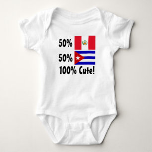 50% Peruaanse 50% Cubaan 100% Cute Romper