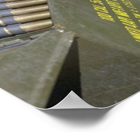 .50 Pistool van de kabelmachine Poster (Hoek)