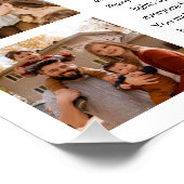 50 Reasons We Love You Birthday Keepsake Gift Perfect Poster (Hoek)