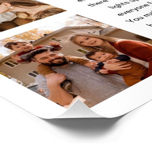 50 Reasons We Love You Birthday Keepsake Gift Perfect Poster (Hoek)