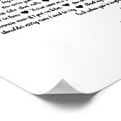 50 redenen die we van je houden omdat je verjaarda poster (Hoek)