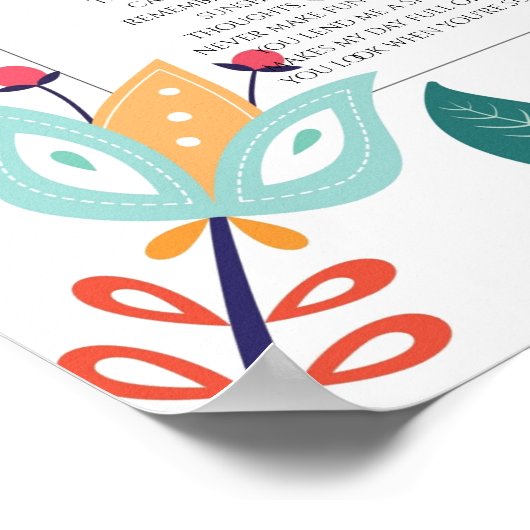 50 redenen waarom we van je houden, 45 Redenen, 60 Poster (Hoek)