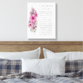 50 redenen waarom we van je tattoo-cadeau houden canvas afdruk (Insitu (Slaapkamer))