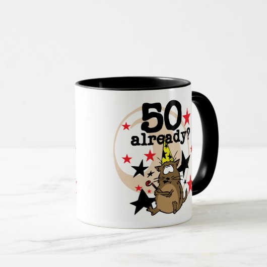 50 Reeds 's ochtends Mok (Voorkant rechts)