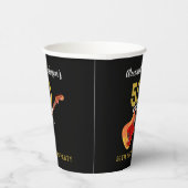 50 Rocks Cool Gitaar 50e Verjaardagsfeestje Papieren Bekers (Rechts)