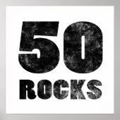 50 Rocks Poster (Voorkant)