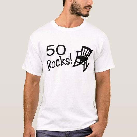 50 Rocks (Rocker) T-shirt (Voorkant)