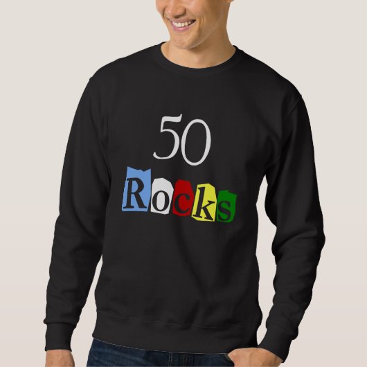 50 Rocks Trui (Voorkant)