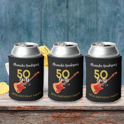 50 Rots Verjaardagsfeest voor Hem Blikjeskoeler