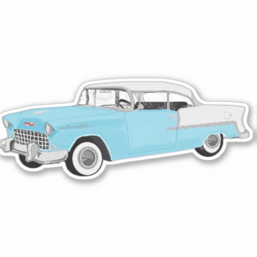 50´s Chevy Sticker (Voorkant)