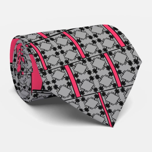 50% Samoan Tapa stropdas (Opgerold)