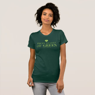 50 schaduwen van Groen t0shirt T-shirt
