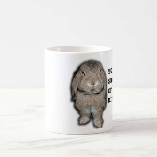 50 Shades of Disapproval Rabbit Mok (Center)