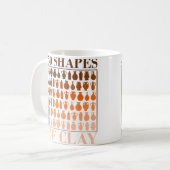 50 Shapes Of Clay - Pottery Fan Koffiemok (Voorkant links)