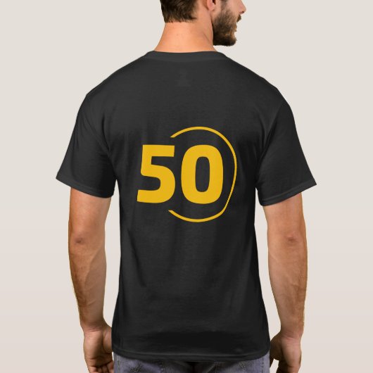 50 shazier t-shirt (Achterkant)