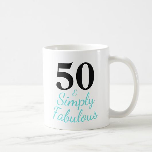 50 & Simply Fabulous Koffiemok (Rechts)