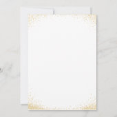 50 So What Black Gold 50th Birthday Kaart (Achterkant)