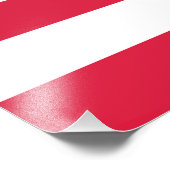 50 Star Flag United States of America Foto Afdruk (Hoek)