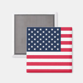 50 Star Flag Verenigde Staten Magneet (Voorkant / Achterkant)