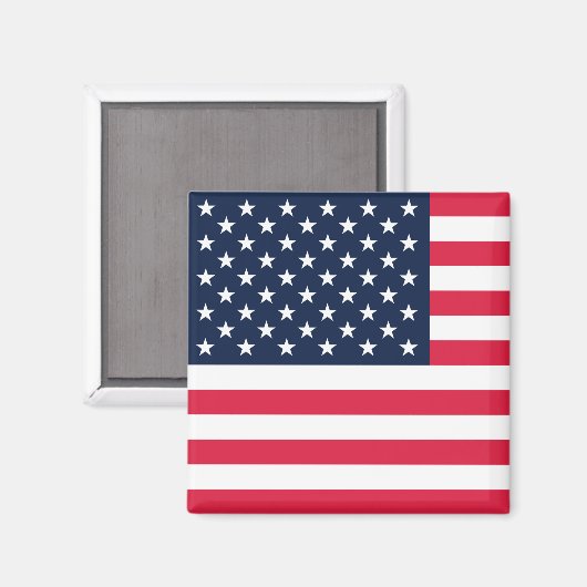 50 Star Flag Verenigde Staten Magneet (Voorkant / Achterkant)