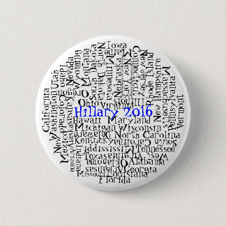 50 staten op 1 Button Hillary Clinton 2016