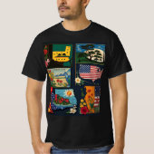 50 staten van stijl t-shirt (Voorkant)
