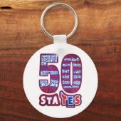 50 STATEN VS SLEUTELHANGER (Voorkant)