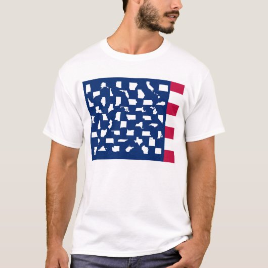 50-statenstrategie t-shirt (Voorkant)