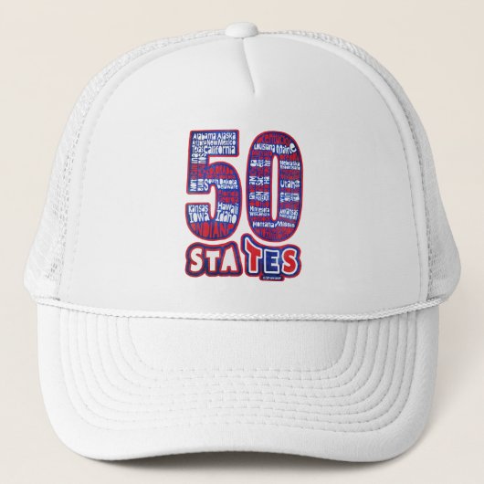 50 STATES USA TRUCKER PET (Voorkant)
