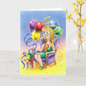 50 ste verjaardagsfeestNog een mooie verjaardag de Kaart (Gele Bloem)