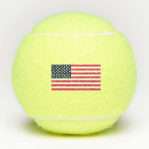 50-sterren Amerikaanse vlag: Old Glory Stars and S Tennisballen