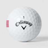 50-sterren Amerikaanse vlag: Old Glory-sterren en  Golfballen (Logo)