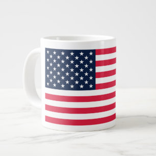 50-sterren Amerikaanse vlag: Old Glory-sterren en  Grote Koffiekop