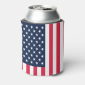 50-sterren Amerikaanse vlag: oude glorie sterren e Blikjeskoeler (Blikje Achterkant)