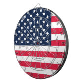 50-sterren Amerikaanse vlag: oude glorie sterren e Dartbord (Voorkant Rechts)