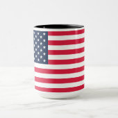 50-sterren Amerikaanse vlag: oude glorie sterren e Mok (Midden)