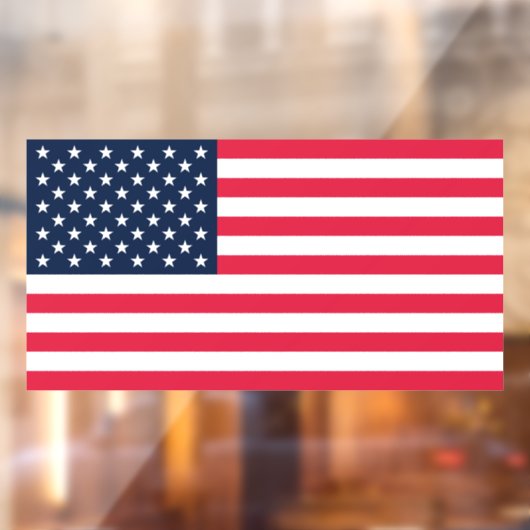 50-sterren Amerikaanse vlag: oude glorie sterren e Raamsticker (Vel 2)