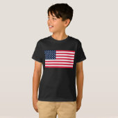 50-sterren Amerikaanse vlag: oude glorie sterren e T-shirt (Voorkant volledig)